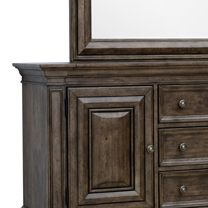 Woodbury Rectangular Mirror - AmericanHomeFurniture