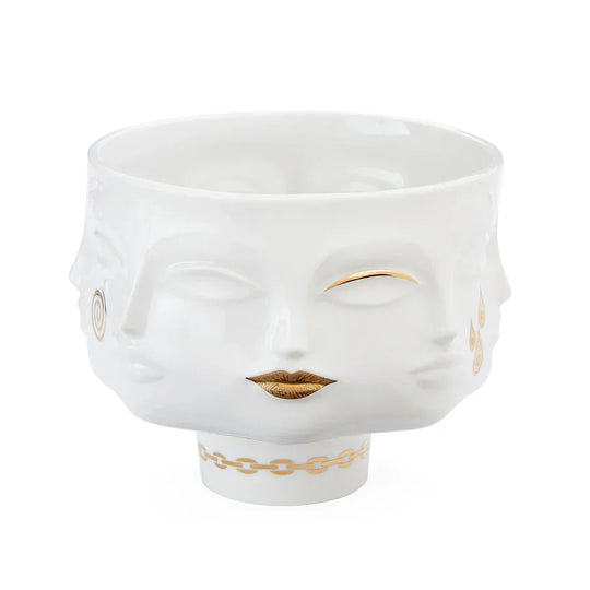 Jonathan Adler Gilded Dora Maar Bowl VASES, JARS, + BOTTLES