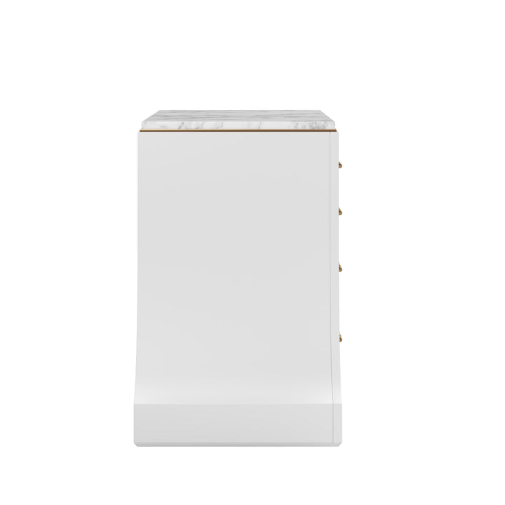 Eave Accent Chest-Uplifting White
