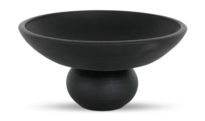 Moe's Home Collection - Asha Decorative Bowl Black Terracotta - GK-1132-02 | American Home Furniture