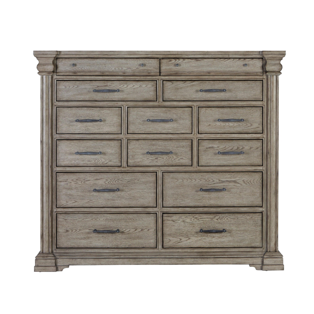 Madison Ridge 14 Drawer Master Dresser - AmericanHomeFurniture