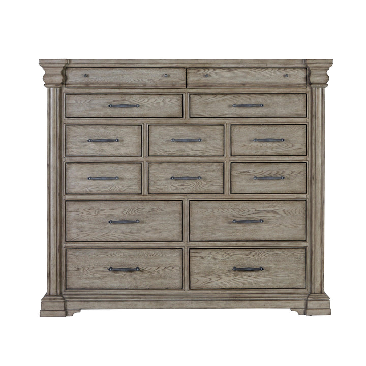 Madison Ridge 14 Drawer Master Dresser - AmericanHomeFurniture