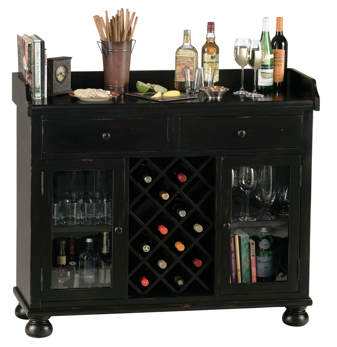 American Home Furniture | Howard Miller - Cabernet Hill Wine Console