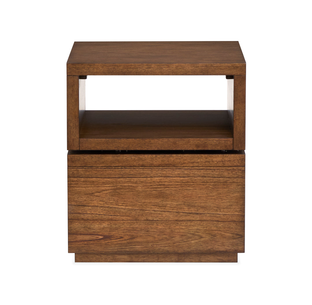 Newton Cinnamon Square End Table - T6505-01
