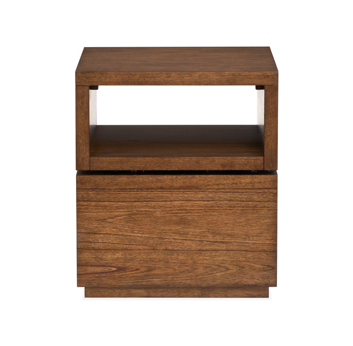 Newton Cinnamon Square End Table - T6505-01