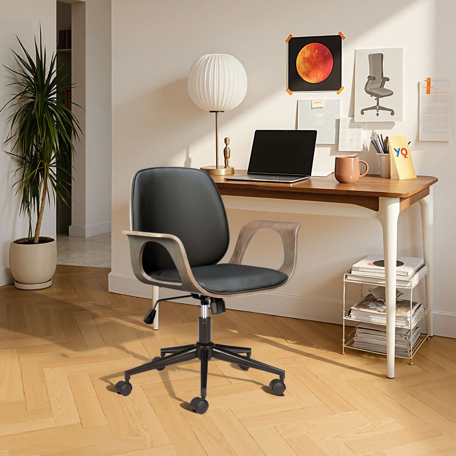 Zuo Ali Office Chair Black OFFICE CHAIRS