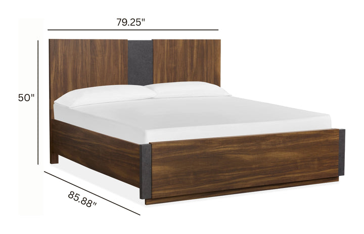 Jensen Tavern Brown King Panel Bed - B6306-64