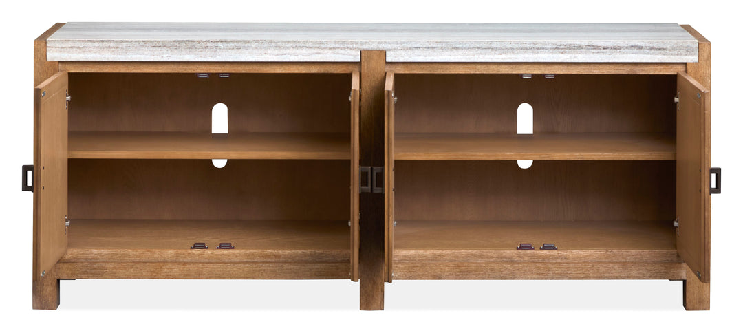 Plum Creek Sierra Brown Door Console - H5768-33