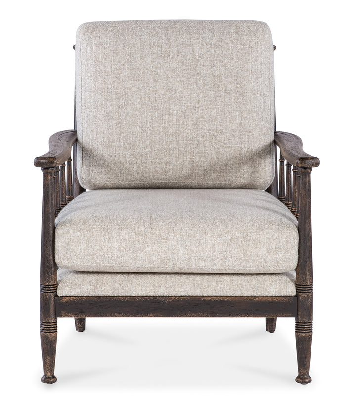 American Home Furniture | Hooker Furniture - Prairie Upholstered Chair - Molasses