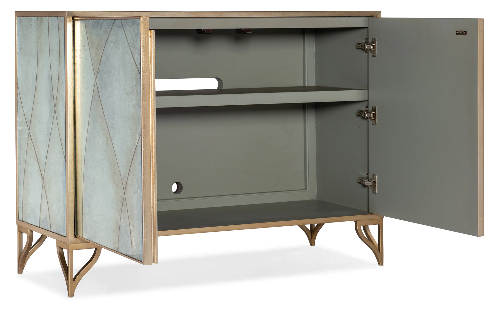 American Home Furniture Hooker Furniture Melange Joannie Two Door Chest