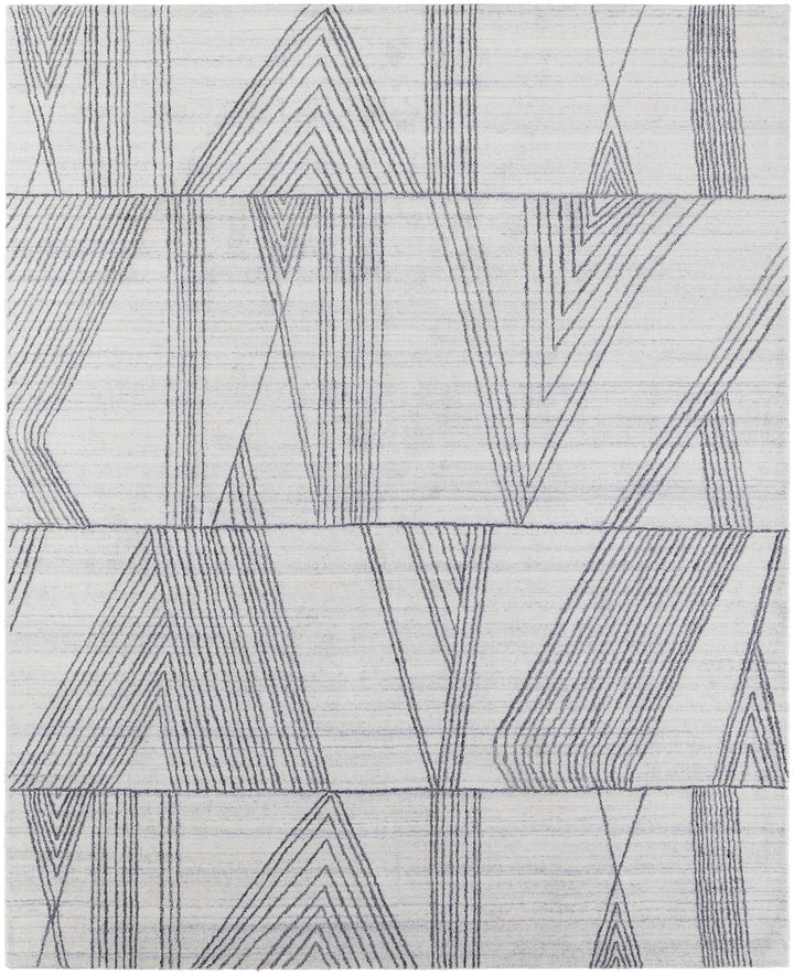 Rectangle/4' x 6'/Ivory/Black