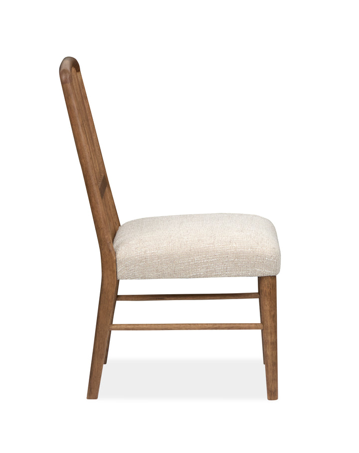 Woodward Dark Clove Wood Slat Back Side Chair - Set of 2 - D6521-62