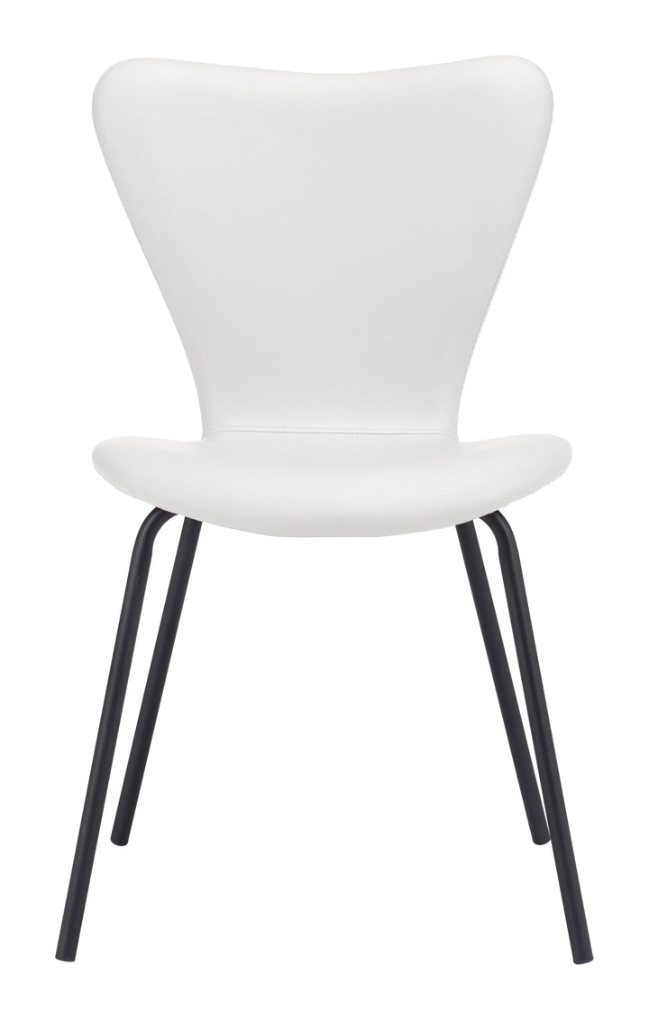 Torlo Dining Chair (Set of 2) White - AmericanHomeFurniture