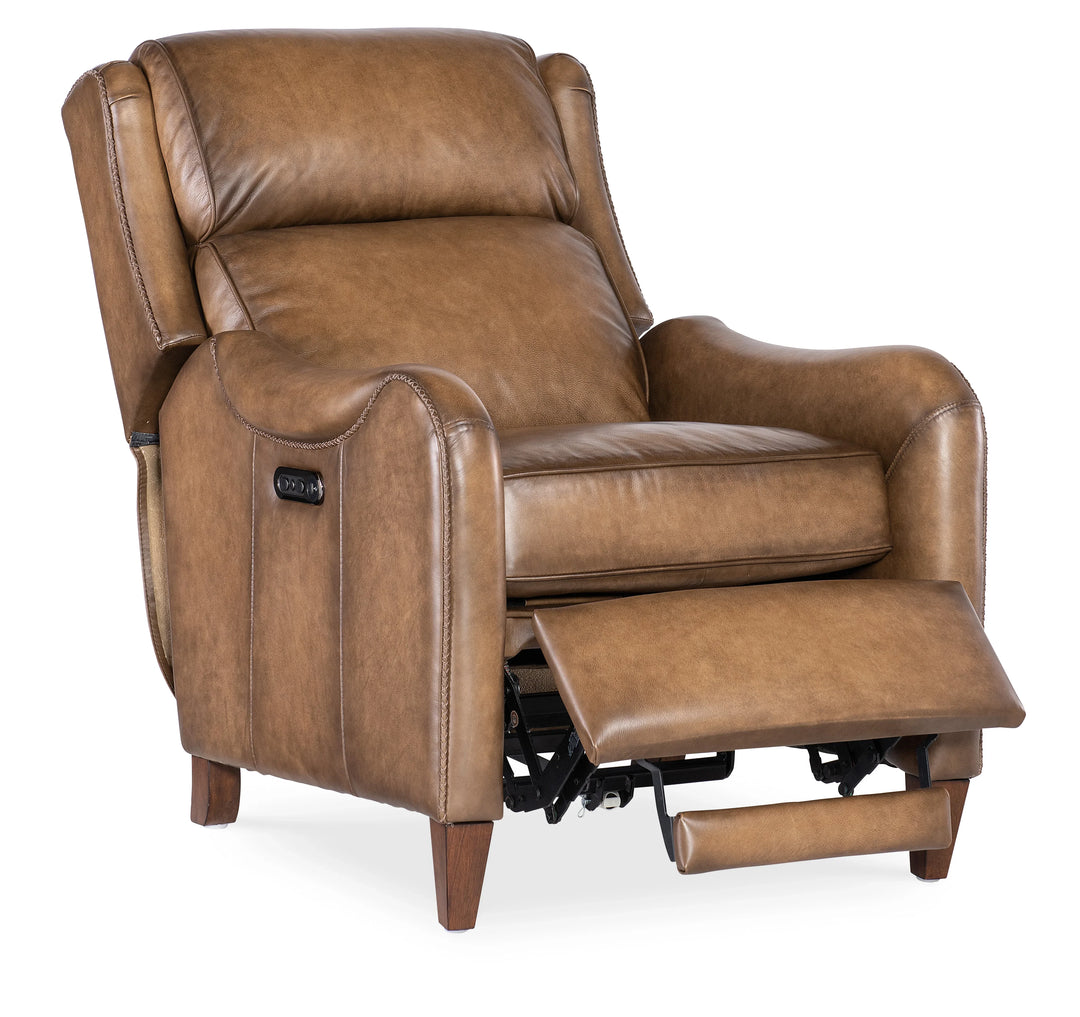 American Home Furniture Hooker Furniture Carrington Power Recliner w/Power Headrest 1