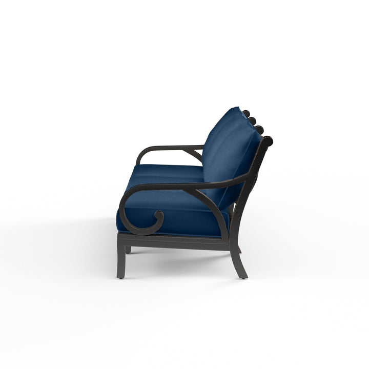 Monterey Sofa in Spectrum Indigo w/ Self Welt