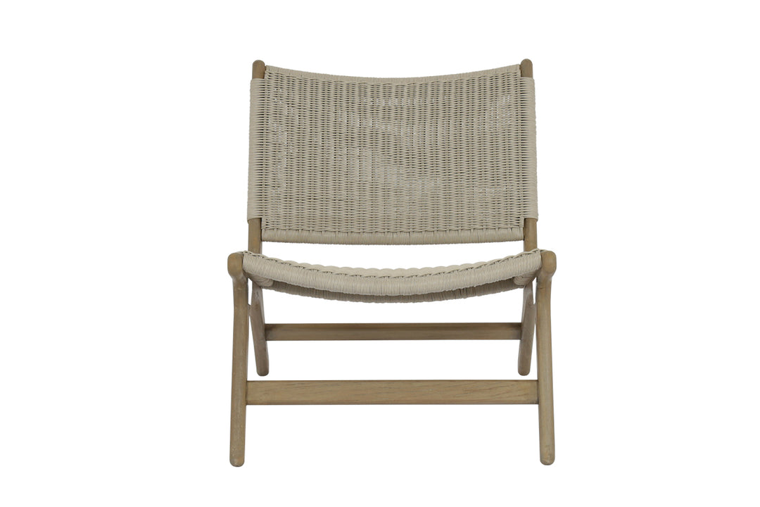 American Home Furniture | Sunset West - Coastal Teak Cushionless Accent Chair