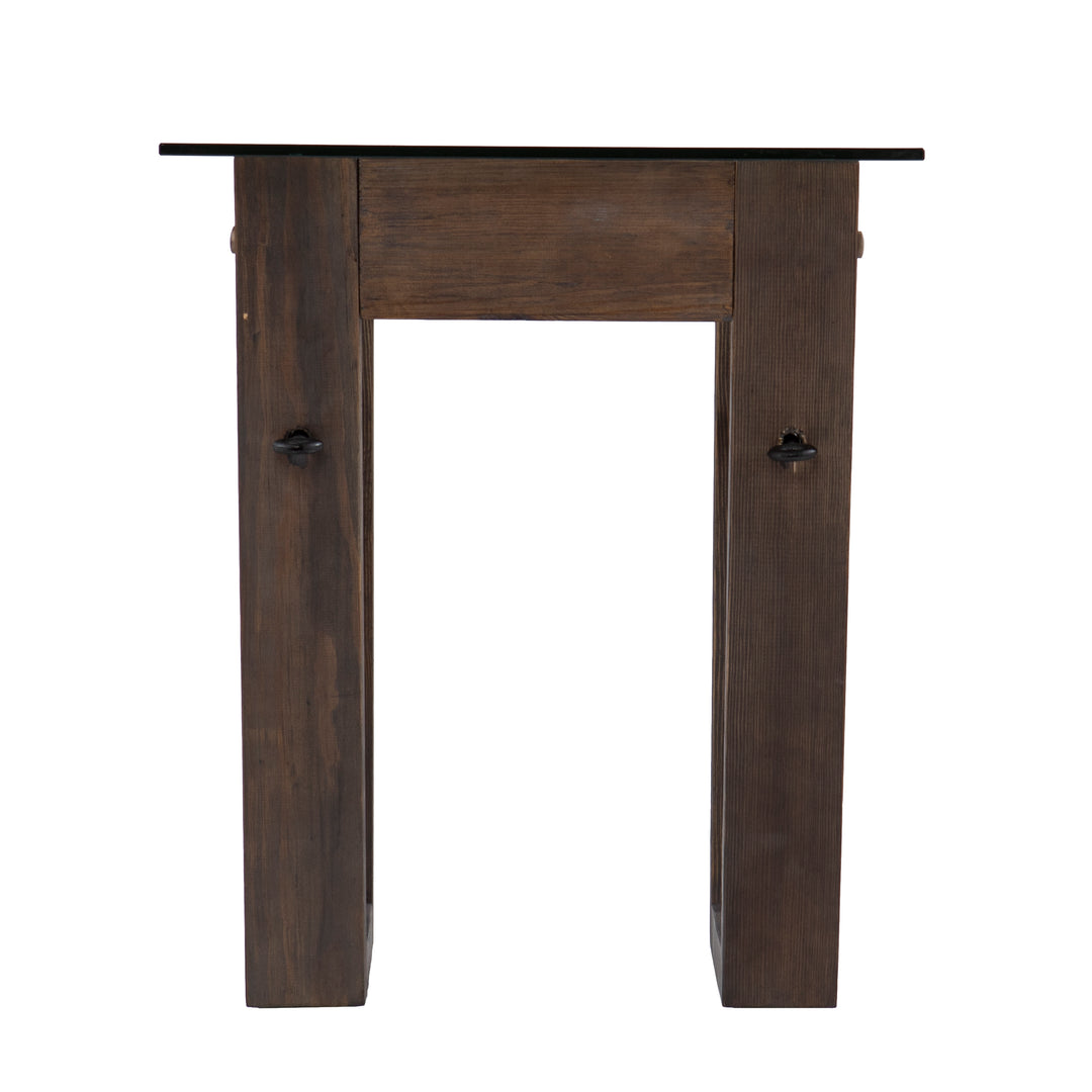 American Home Furniture | SEI Furniture - Garrinston Reclaimed Wood End Table