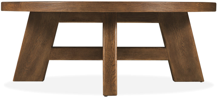 48"L x 48"W x 18"H/Worn Saddle