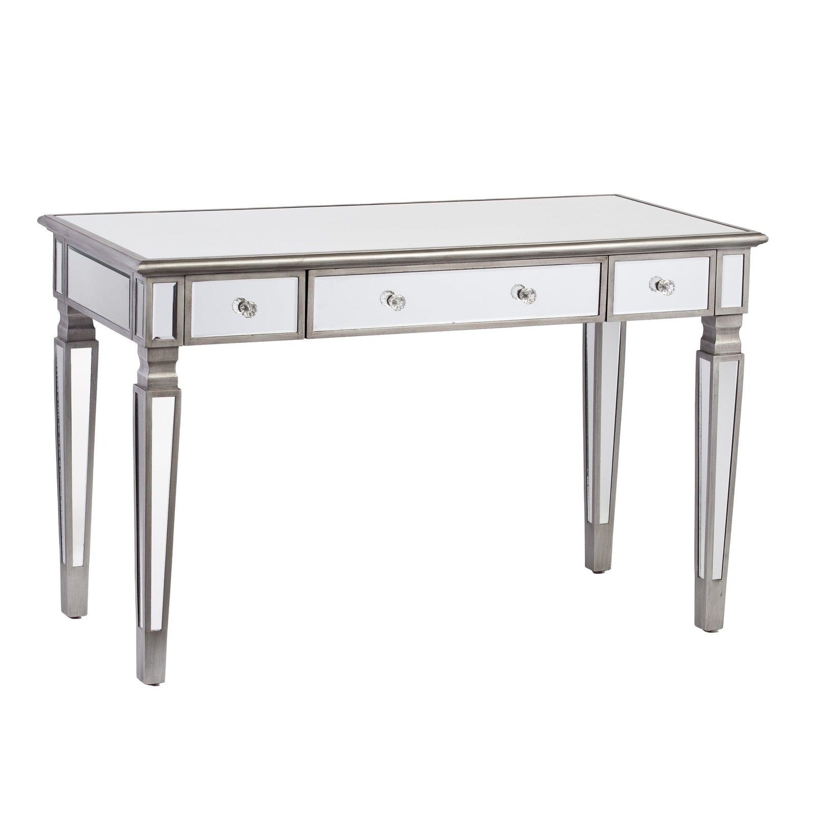 SEI Furniture Wedlyn Mirrored Writing Desk DESKS