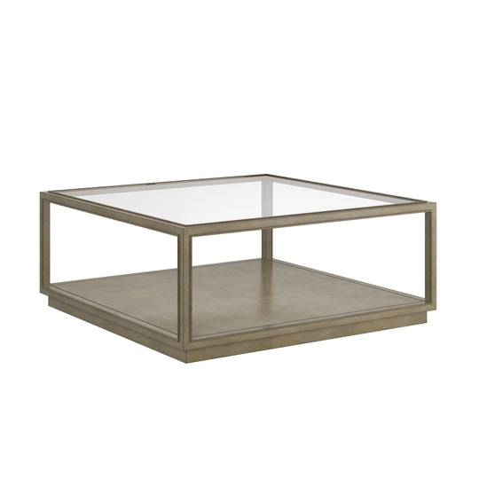 Glaze Sq Cktl Table-Quartz