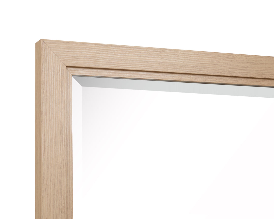 Merrifield Sandstone Beige Dresser With Portrait Mirror - B5906-2242