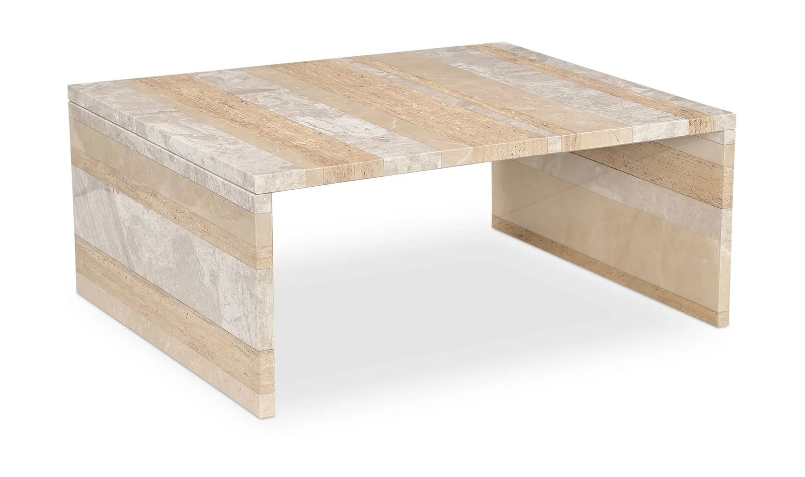 Moe's Home Collection - Rosa Coffee Table Mixed Marble - GZ-1182-37-0 | American Home Furniture