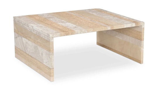 Moe's Home Collection - Rosa Coffee Table Mixed Marble - GZ-1182-37-0 | American Home Furniture