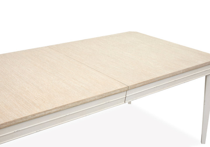Echo Isles Sea Pearl And Driftwood Extendable Rectangular Dining Table - D6310-20