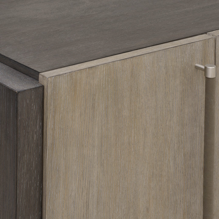 Anderson Park Moose Trail And Frontier Brown 4 Door Sideboard - P402302