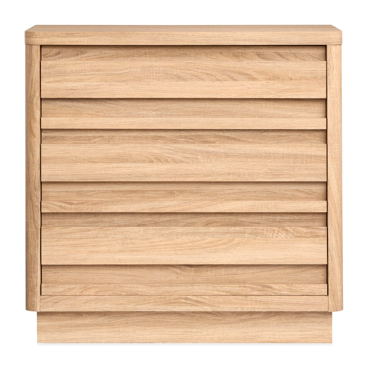 Brentwood Heights Provincial Brown Single Drawer Dresser With Portrait Mirror - B6381-2342