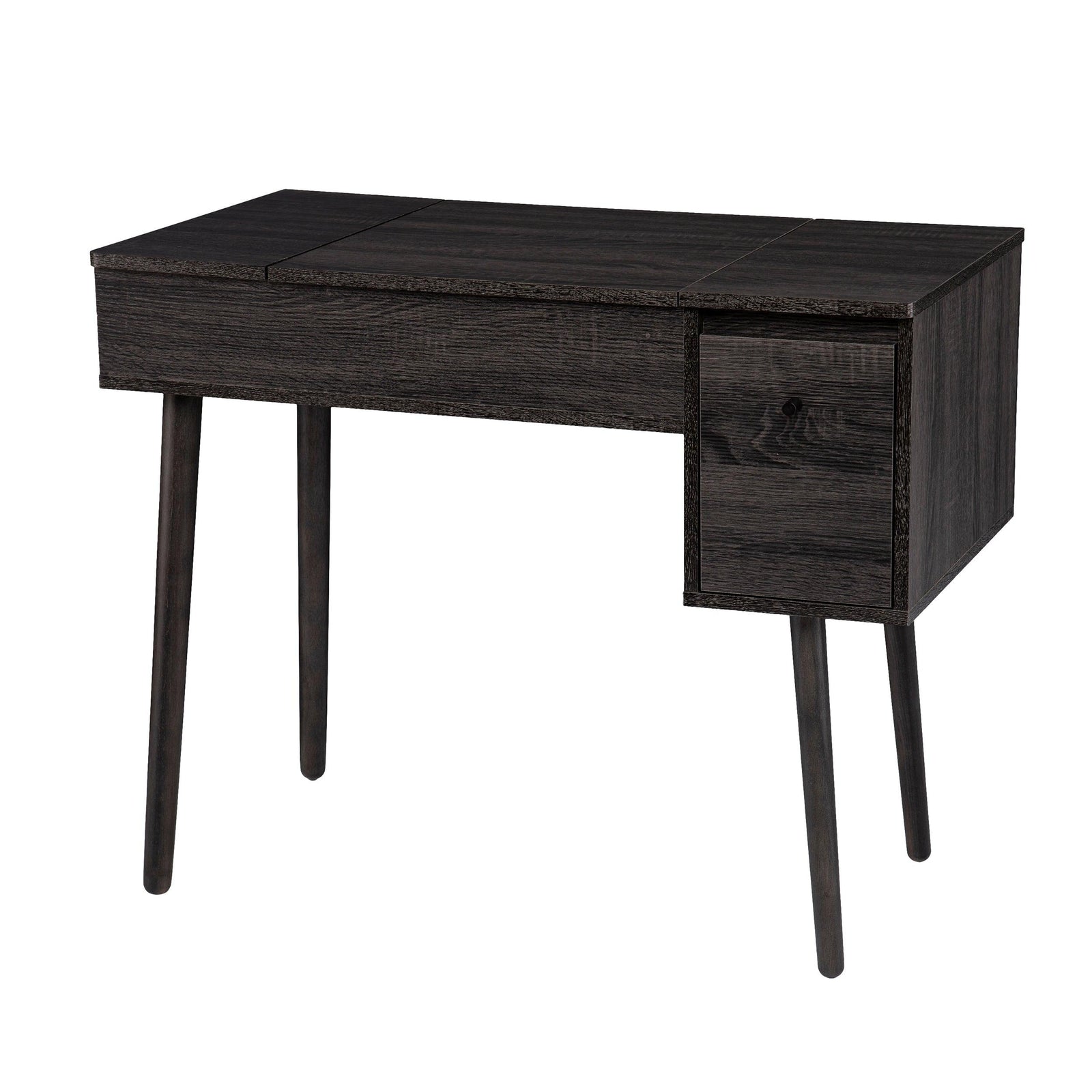 SEI Furniture Holly & Martin Harzen Storage Vanity w/ Mirror DESKS