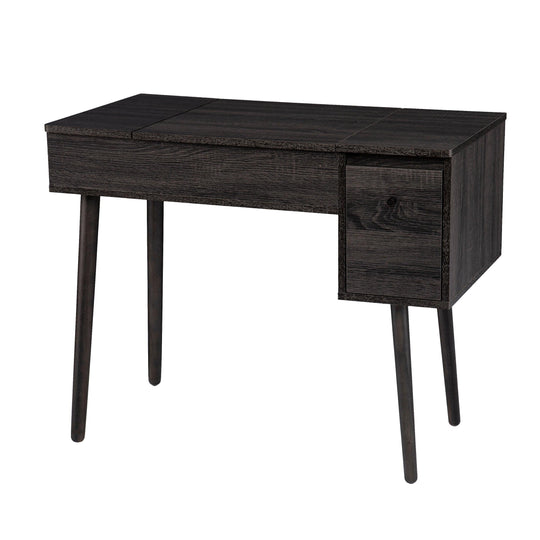 SEI Furniture Holly & Martin Harzen Storage Vanity w/ Mirror DESKS
