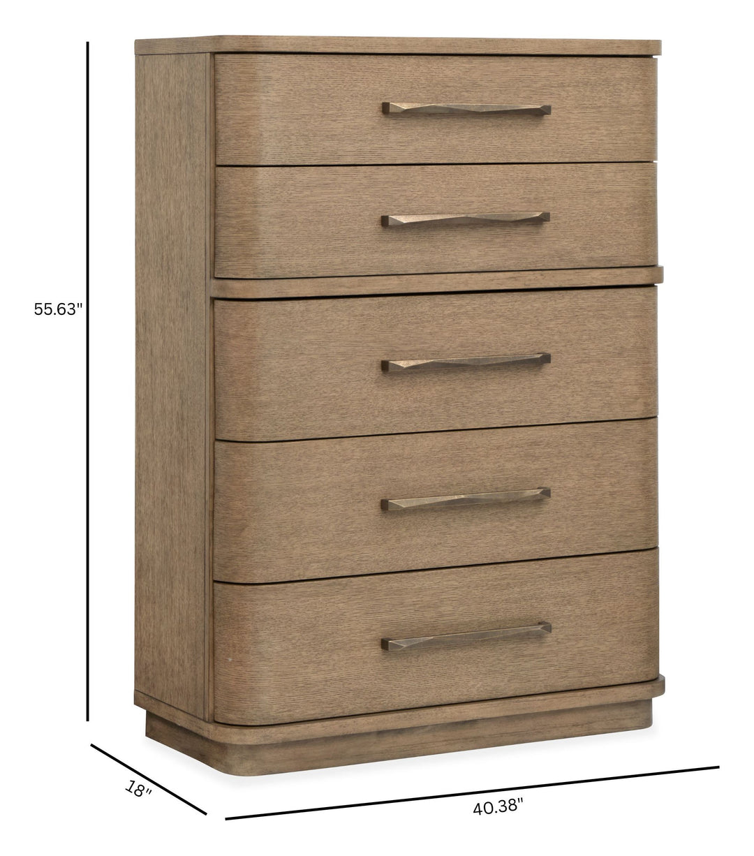 Thorne Amber Brown Drawer Chest - B6593-10