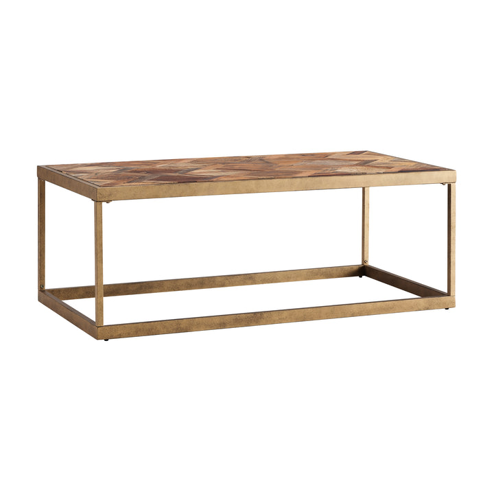 American Home Furniture | SEI Furniture - Dorville Patterned Cocktail Table