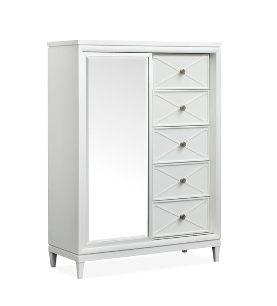 Springhouse Whisper White Door Chest - B5993-13