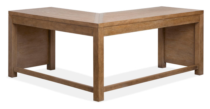 Plum Creek Sierra Brown L Desk - H5768-04