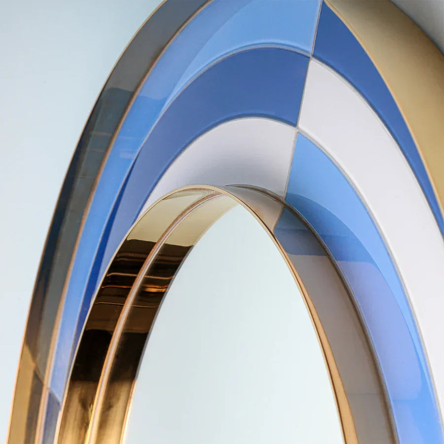 Harlequin Round Mirror