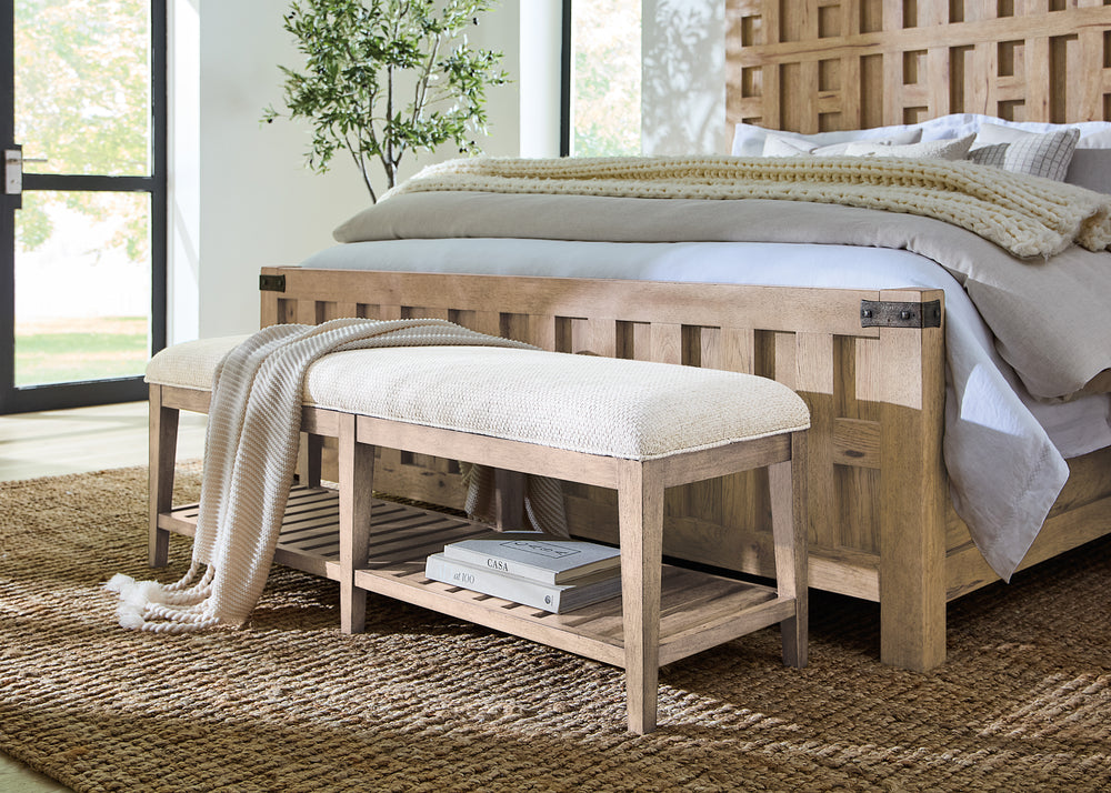 American Home Furniture | Hooker Furniture - Vineyard Row Bed Bench