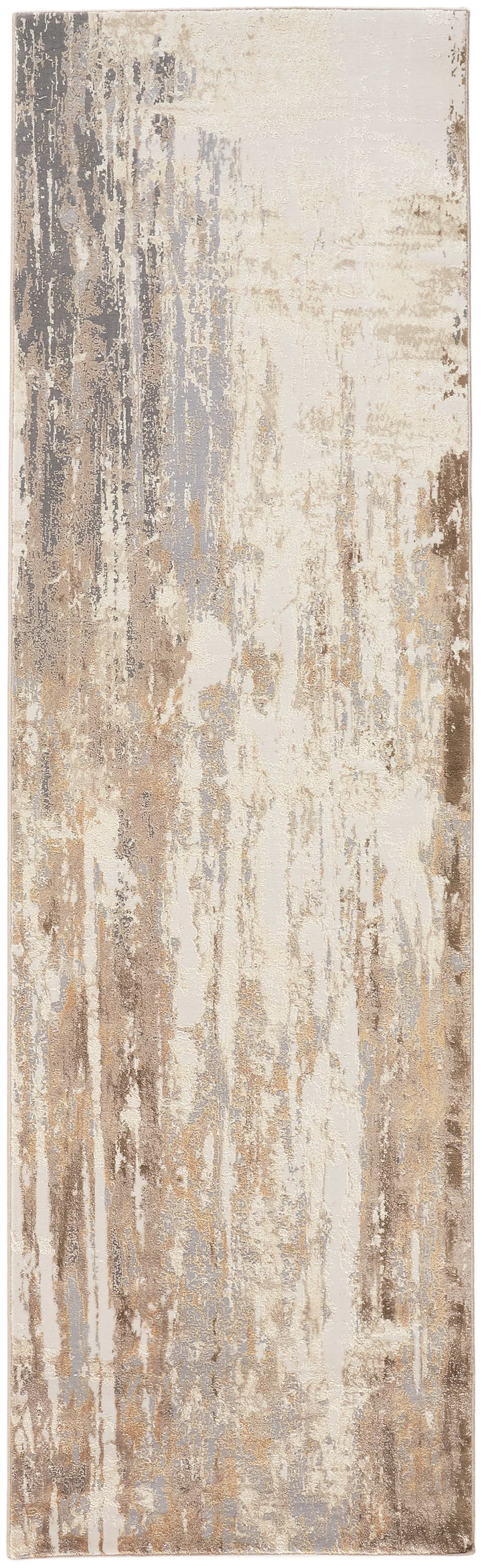 Runner/2'6" x 8'/Gray/Beige