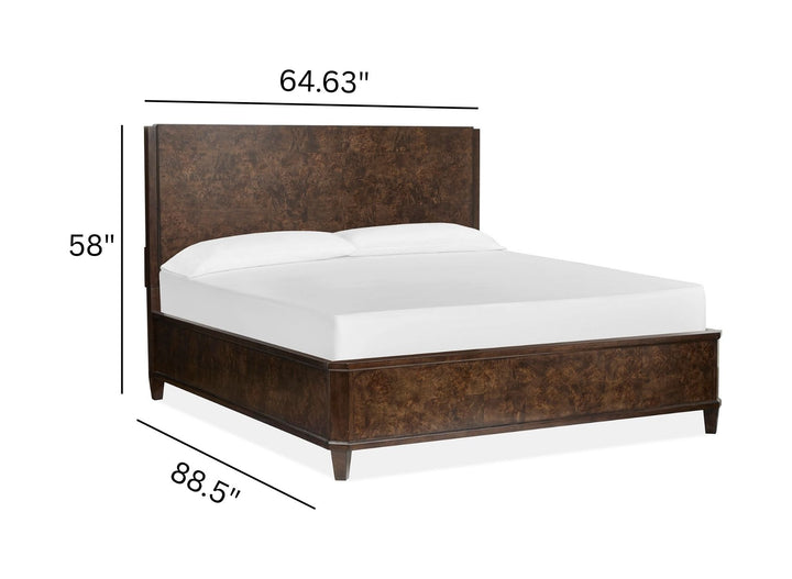 Rowan Espresso Queen Panel Bed - B5769-54