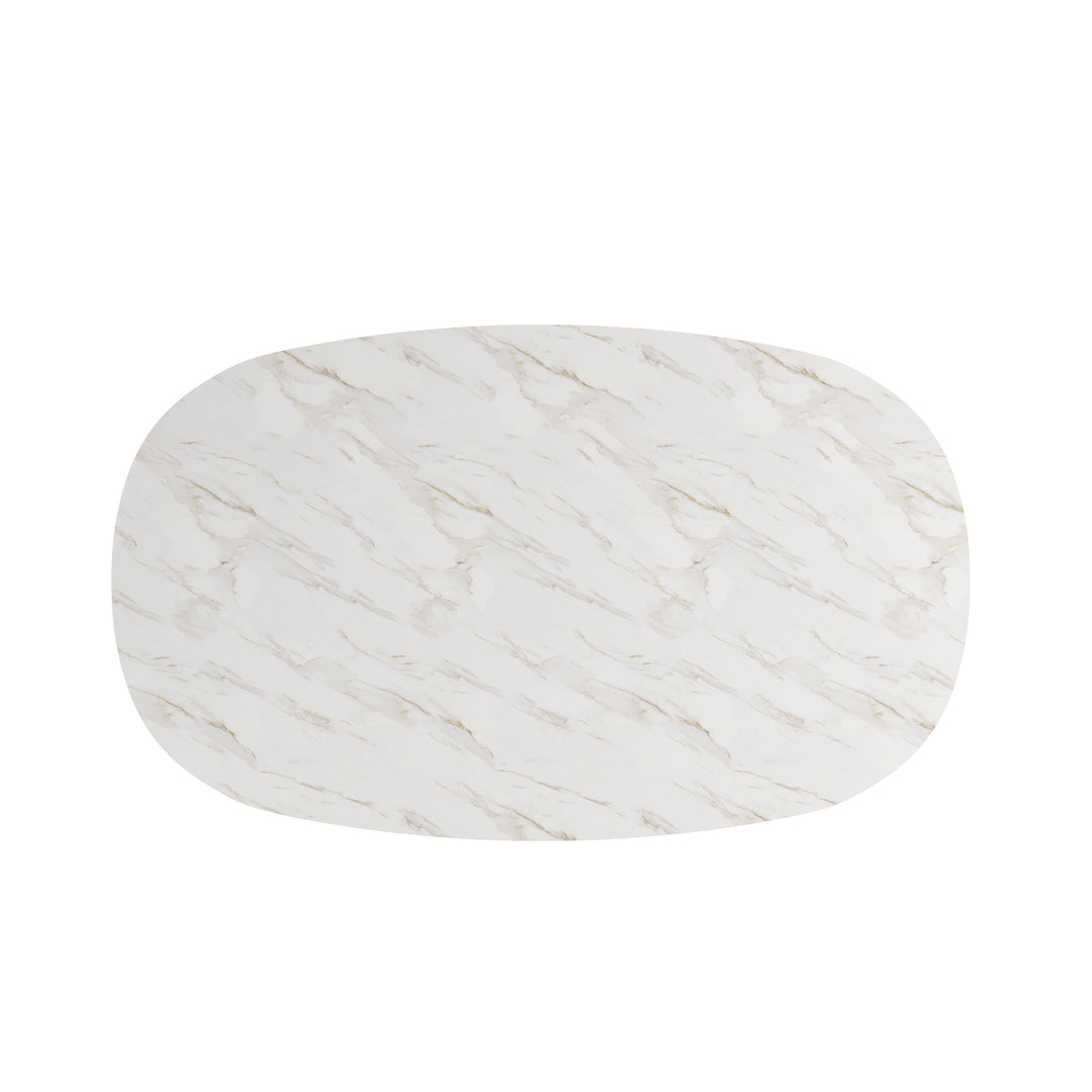 Verge Oval Cocktail Table
