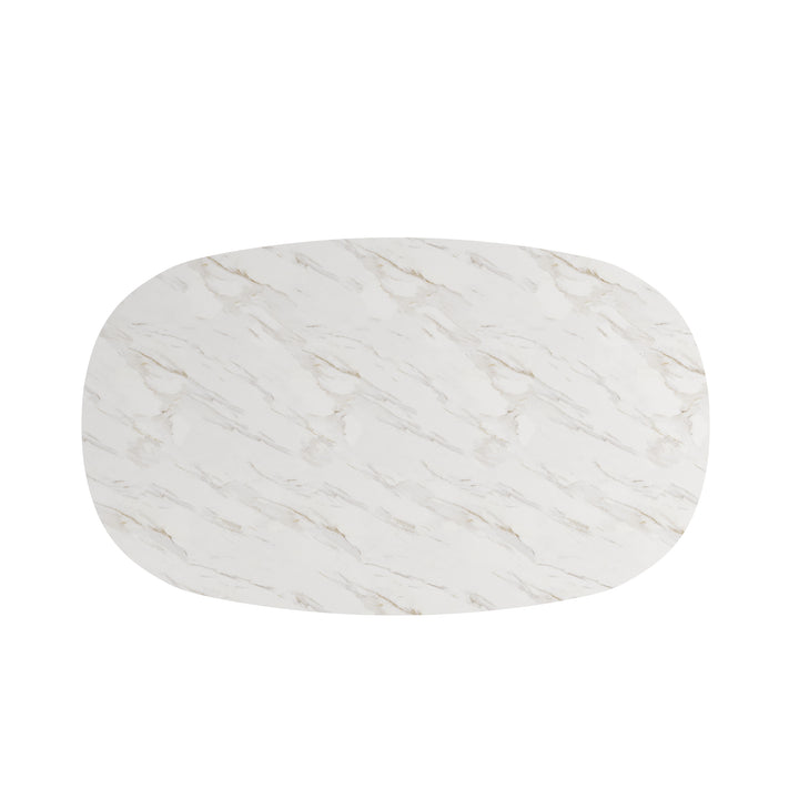 Verge Oval Cocktail Table