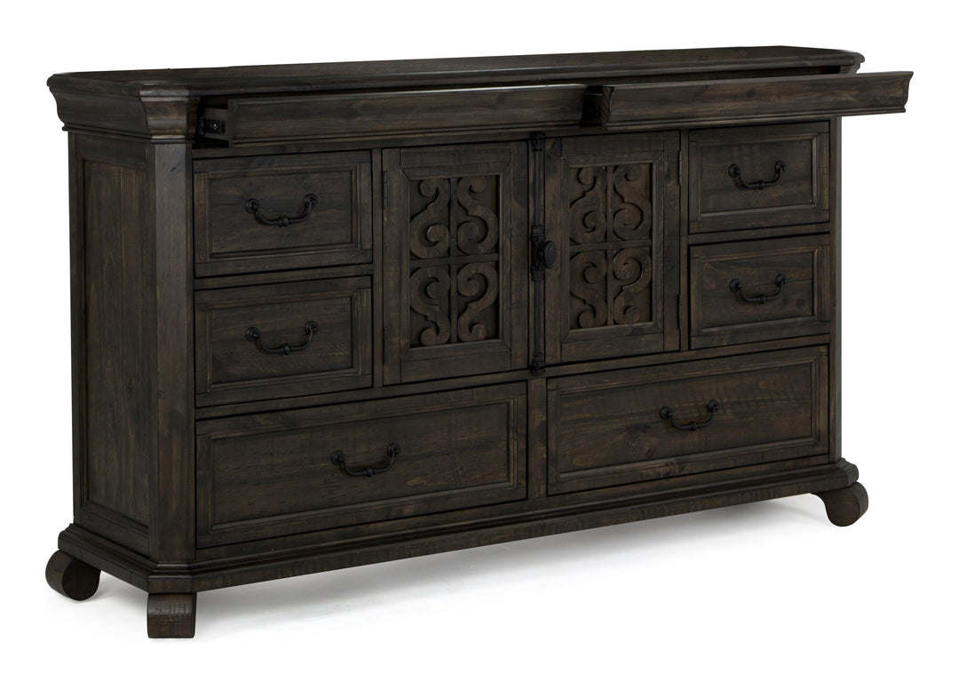 Bellamy Peppercorn Drawer Dresser - B2491-20