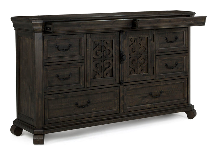 Bellamy Peppercorn Drawer Dresser - B2491-20