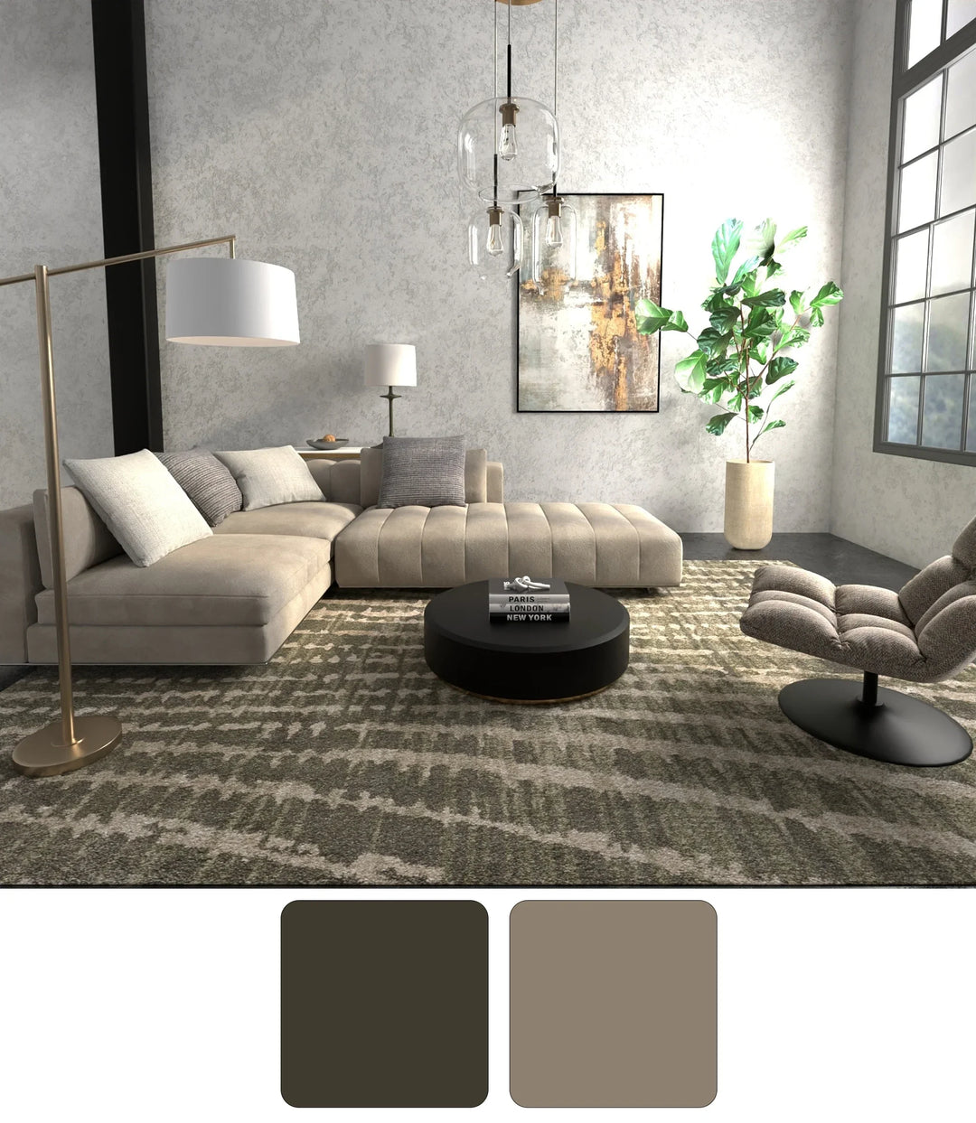 Runner/2'6" x 7'3"/Green