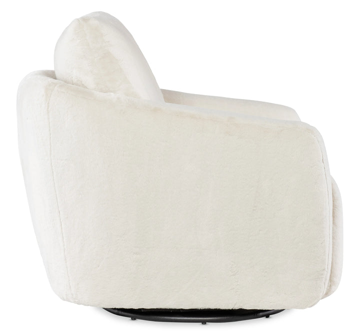 American Home Furniture Hooker Furniture Bonnie Swivel Chair with Power Footrest