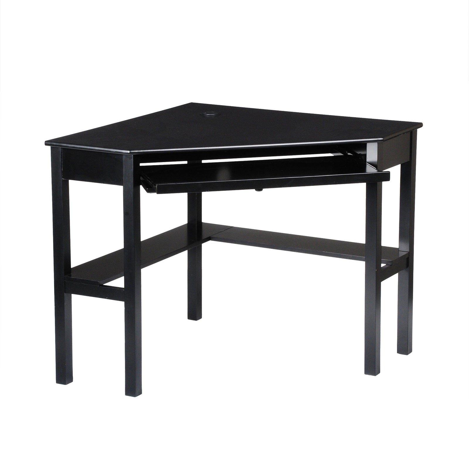 SEI Furniture Wardboro Corner Computer Desk - Black DESKS