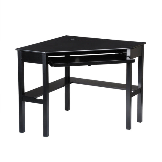 SEI Furniture Wardboro Corner Computer Desk - Black DESKS