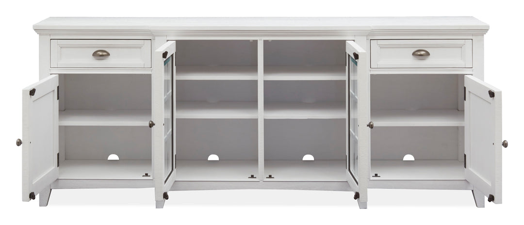 Heron Cove Chalk White 80" Console - E4400-08