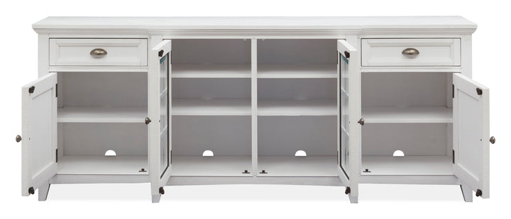 Heron Cove Chalk White 80" Console - E4400-08